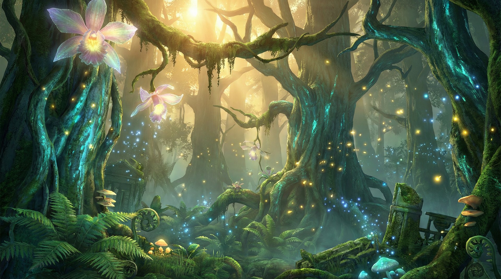 女团天山雪岭云杉探秘植物视频